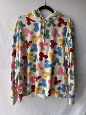Walt Disney World All Over Print Mickey Mouse Balloon Hoodie